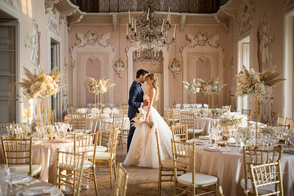 Fotografia di matrimonio al Castello Durini