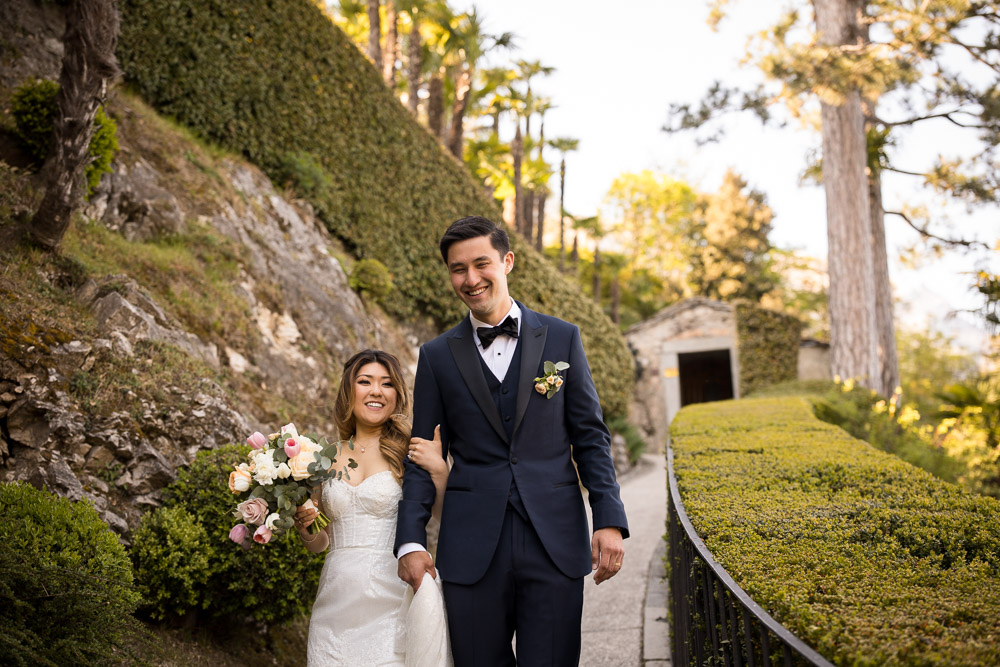 Villa del Balbianello - Wedding photoshoot by Ivan Redaelli