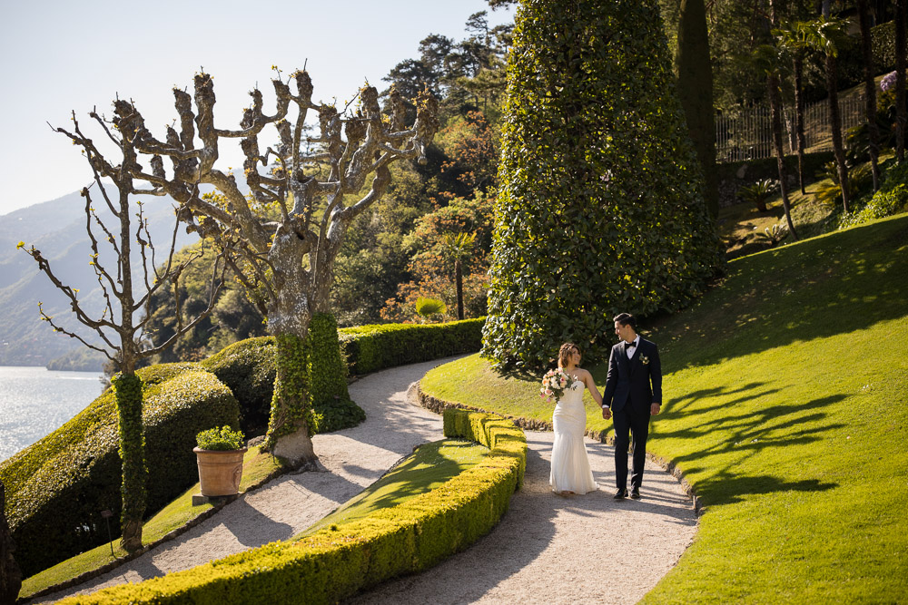 Villa del Balbianello - Wedding photoshoot by Ivan Redaelli
