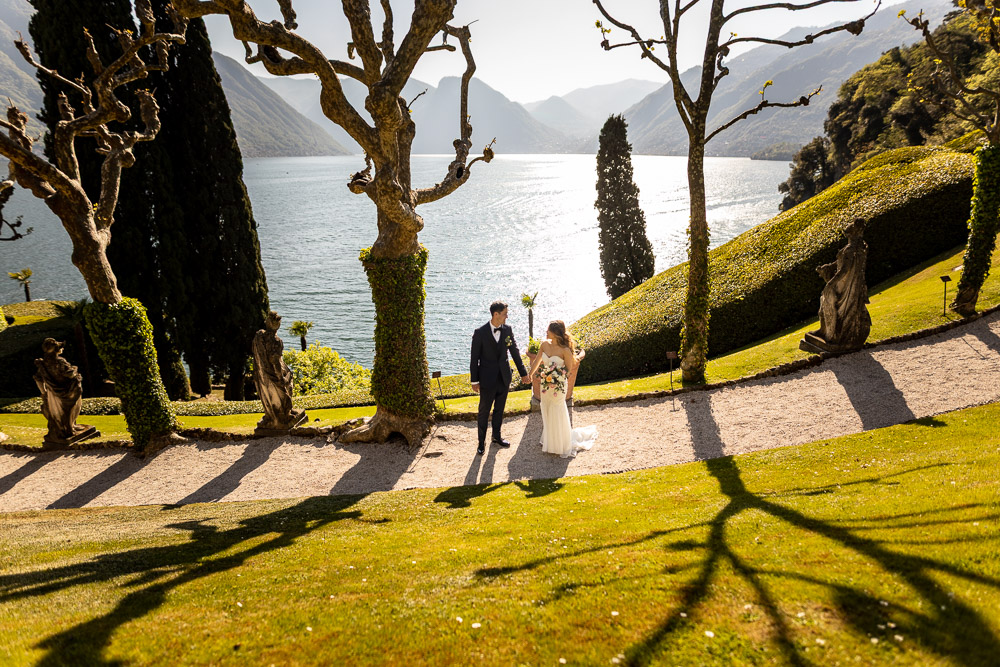 Villa del Balbianello - Wedding photoshoot by Ivan Redaelli