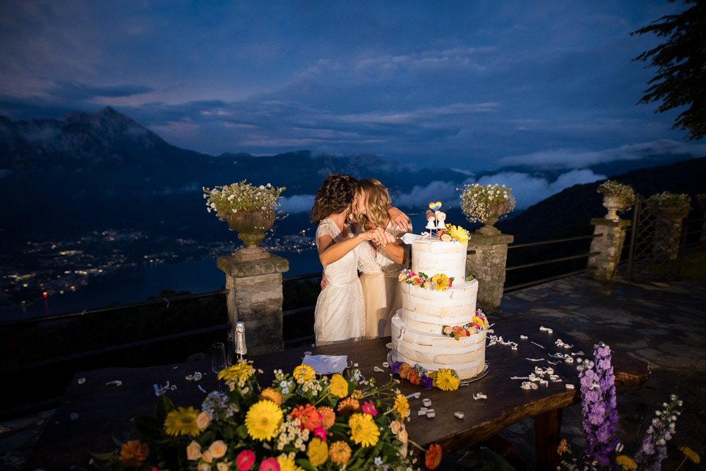 Fotografie di matrimonio alla Madonnina di Barni / Wedding photo by Ivan Redaelli