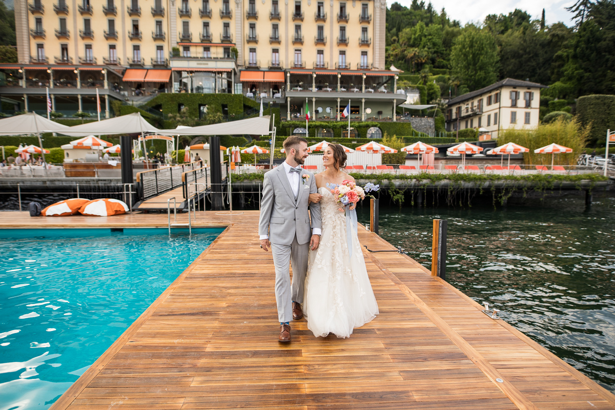 Grand Hotel di Tremezzo, wedding photo shoot
