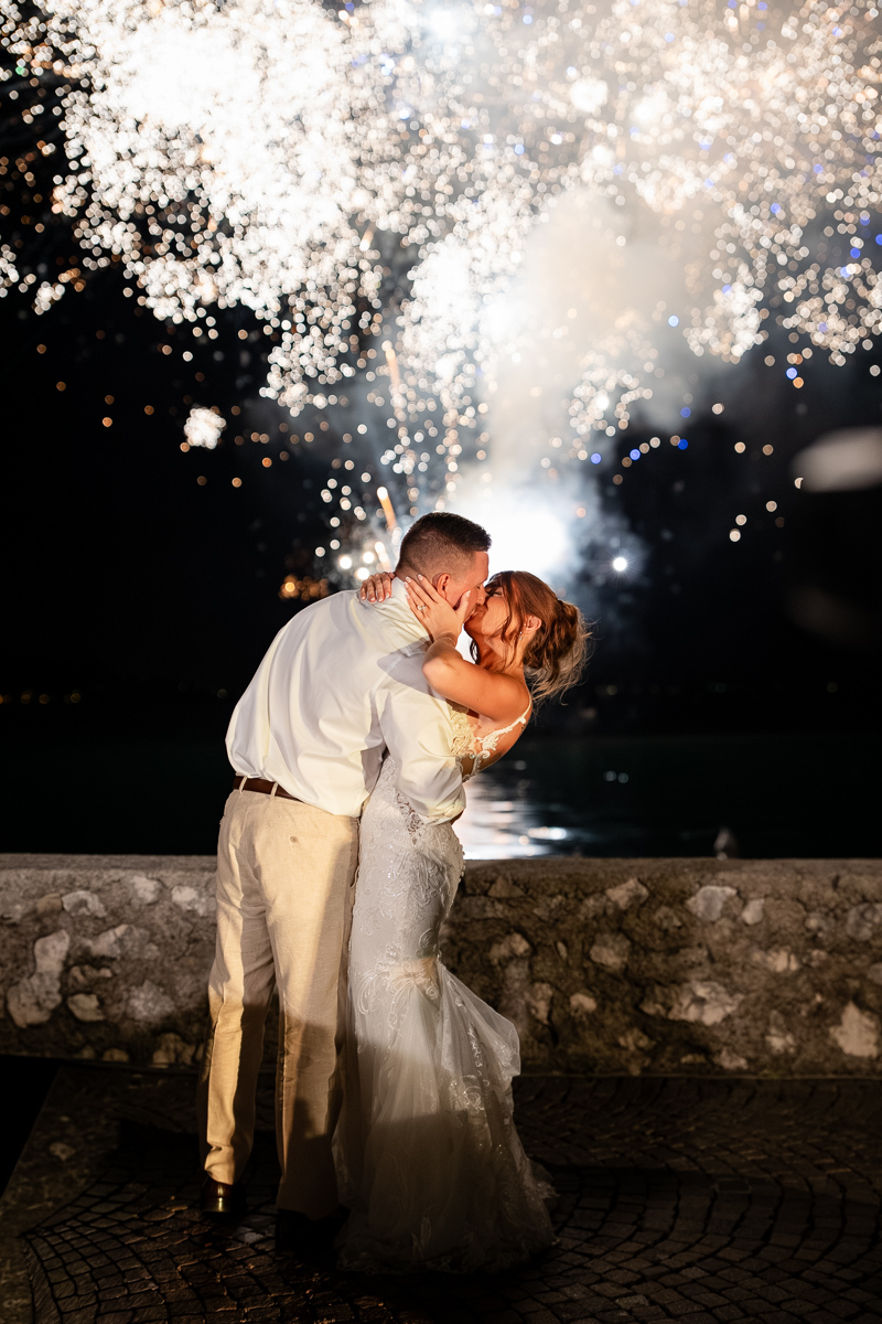 Lake Garda Torre San Marco Wedding Fireworks